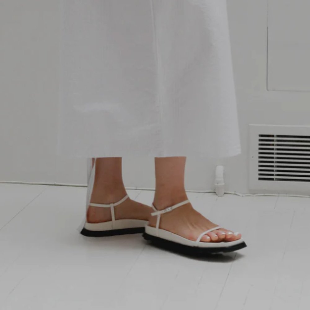 NWT Proenza Schouler Forma Sandals White